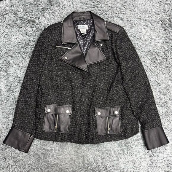 Bradley Bayou Black Jacket Size Large - Picture 1 of 7